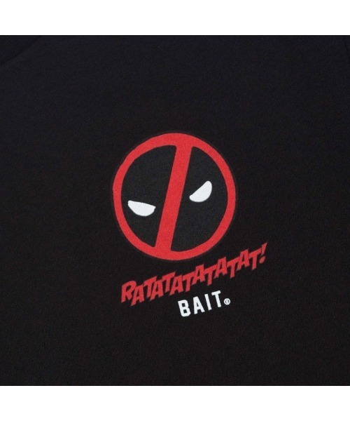 BAIT（ベイト）の「BAIT×DEADPOOL RATATAT TEE 235-DDP-TEE-002（Tシャツ/カットソー・メンズ・ホワイト/ブラック・M/L/XL/XXL/S）」の6枚目の写真