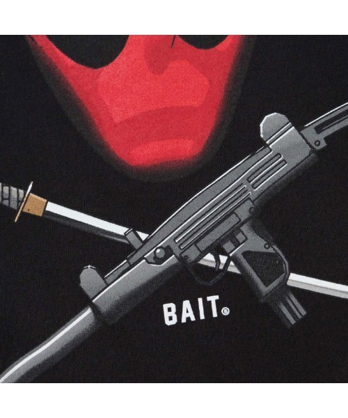 BAIT（ベイト）の「BAIT×DEADPOOL RATATAT TEE 235-DDP-TEE-002（Tシャツ/カットソー・メンズ・ホワイト/ブラック・M/L/XL/XXL/S）」の7枚目の写真