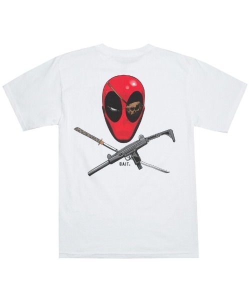 BAIT（ベイト）の「BAIT×DEADPOOL RATATAT TEE 235-DDP-TEE-002（Tシャツ/カットソー・メンズ・ホワイト/ブラック・M/L/XL/XXL/S）」の11枚目の写真