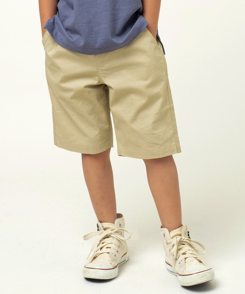 DILASH(ディラッシュ)の「ストレッチリップストップハーフパンツ 5分丈(その他パンツ・キッズ・ベージュ/レッド/カーキ/ブルー・150/130/100/140/110/80/120/90)」の2枚目の写真