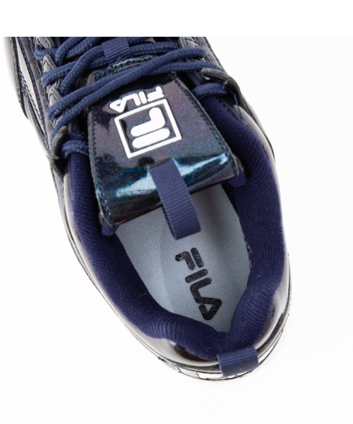 FILA（フィラ）の「FILA/フィラ　スニーカー　ディスラプター２ウェッジ　ギャラクティック　超厚底スニーカー　6㎝　F0528-0421（スニーカー・レディース・ブラック×ブラック・24.5cm/24.0cm/23.0cm/25.0cm/23.5cm）」の5枚目の写真