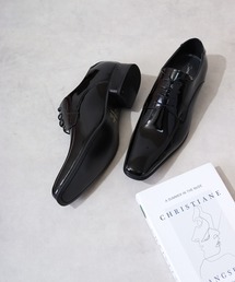 SARABANDE 日本製本革ローヒールドレスシューズ