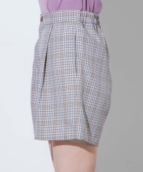 WEGO（ウィゴー）の「WEGO/リネンライクタックショートパンツ（その他パンツ・レディース・アイボリー/ピンク/ベージュ系その他2/グリーン/ベージュ系その他3・MEDIUM/SMALL）」の18枚目の写真