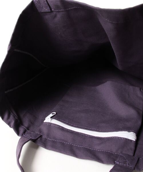 aimoha(アイモハ)の「ロゴトート(トートバッグ・レディース・パープル/ネイビー/オレンジ/オフホワイト/ブラック/カーキ/ベージュ/ダークブルー・FREE)」の12枚目の写真