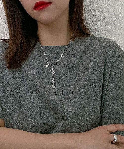 LA VORAGINE（ラ ヴォラジネ）の「INSステンレスネックレス（ネックレス・レディース・S・FREE）」の2枚目の写真