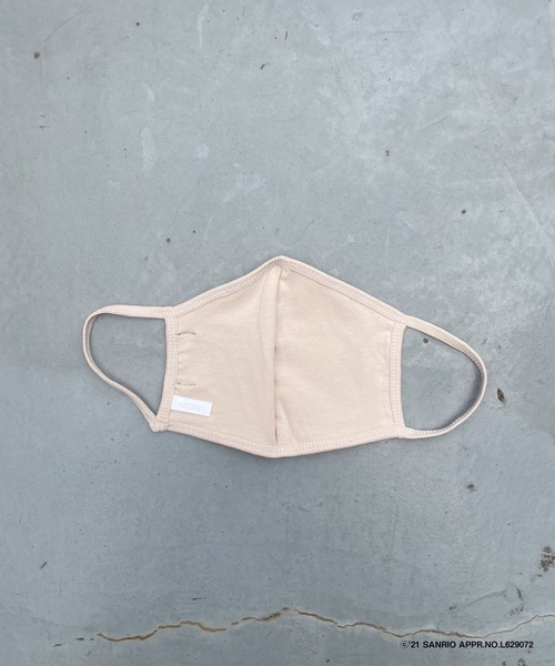 FIG&VIPER（フィグアンドバイパー）の「シナモロールフェイスマスク（マスク・レディース・ホワイト/ライトブルー/ベージュ・FREE）」の10枚目の写真