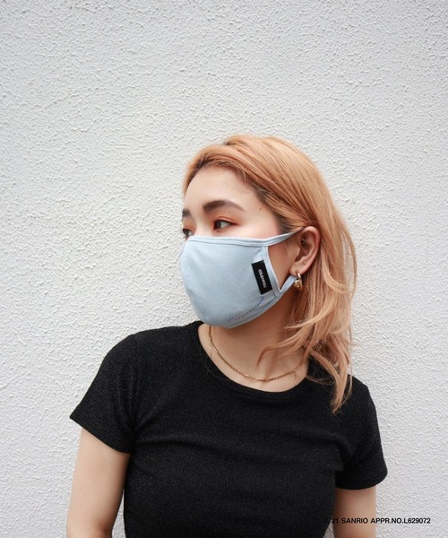 FIG&VIPER（フィグアンドバイパー）の「シナモロールフェイスマスク（マスク・レディース・ホワイト/ライトブルー/ベージュ・FREE）」の14枚目の写真