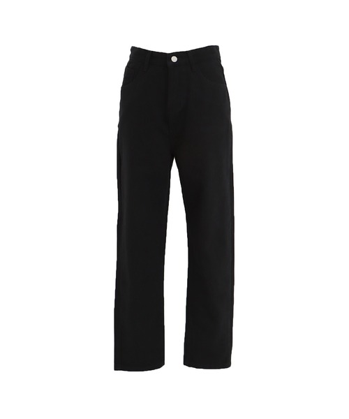 BLUEEAST（ブルーイースト）の「ハイウエストテーパードデニム（デニムパンツ・レディース・ネイビー/ライトブルー/オフホワイト/ブラック・SMALL/MEDIUM/LARGE/X-LARGE）」の15枚目の写真