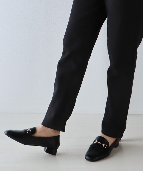 BLUEEAST（ブルーイースト）の「ハイウエストテーパードデニム（デニムパンツ・レディース・ネイビー/ライトブルー/オフホワイト/ブラック・SMALL/MEDIUM/LARGE/X-LARGE）」の14枚目の写真