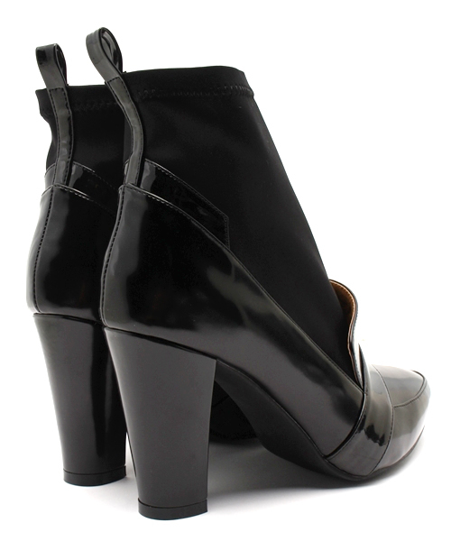 SOLPRESA（ソルプレーサ）の「【SOLPRESA】ストレッチショートブーツ（ブーツ・レディース・ブラック/ピンク・23.5/24.5）」の8枚目の写真