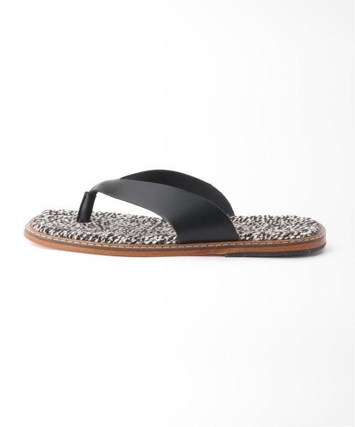 JOURNAL STANDARD LUXE(ジャーナルスタンダード ラックス)の「【Kilim ARTS / キリム アーツ】SETTA SANDALS(サンダル・レディース・ブラック・38/37)」の2枚目の写真