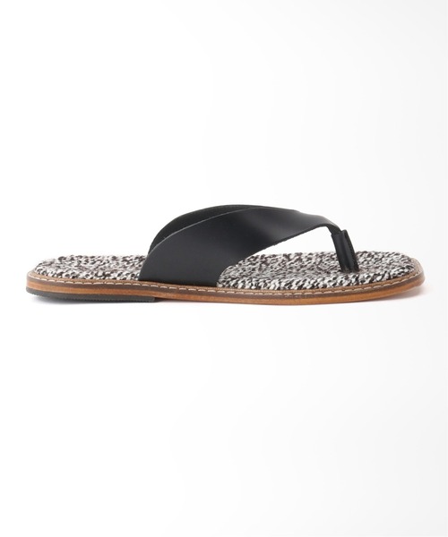 JOURNAL STANDARD LUXE(ジャーナルスタンダード ラックス)の「【Kilim ARTS / キリム アーツ】SETTA SANDALS(サンダル・レディース・ブラック・38/37)」の4枚目の写真