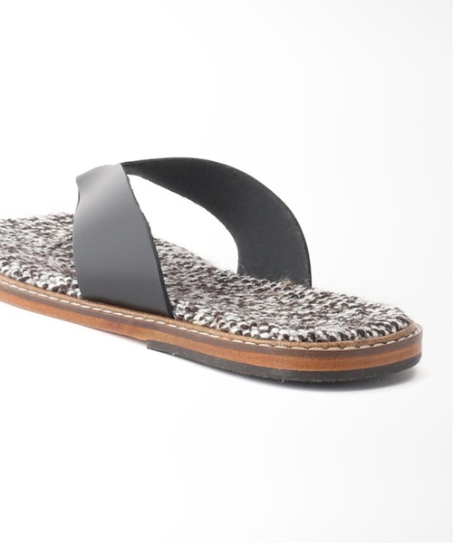 JOURNAL STANDARD LUXE(ジャーナルスタンダード ラックス)の「【Kilim ARTS / キリム アーツ】SETTA SANDALS(サンダル・レディース・ブラック・38/37)」の5枚目の写真
