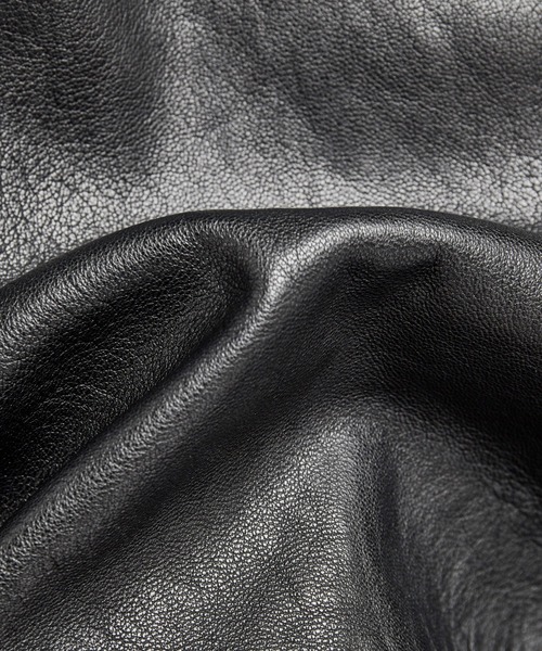 G-STAR（ジースター）の「FLIGHT LEATHER JACKET/レザージャケット（ミリタリージャケット・メンズ・ダークブラック・SMALL/MEDIUM/LARGE）」の7枚目の写真
