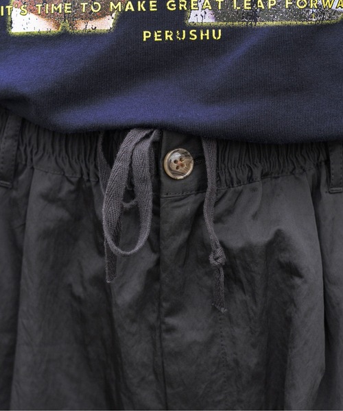 Perushu(ペルーシュ)の「ルーズカーゴハーフパンツ(その他パンツ・メンズ・ブラック/カーキ/オレンジ・SMALL/MEDIUM/LARGE)」の15枚目の写真