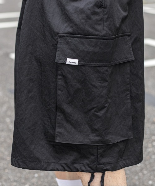 Perushu(ペルーシュ)の「ルーズカーゴハーフパンツ(その他パンツ・メンズ・ブラック/カーキ/オレンジ・SMALL/MEDIUM/LARGE)」の16枚目の写真