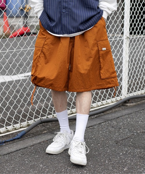 セール】ルーズカーゴハーフパンツ（カーゴパンツ）｜Perushu