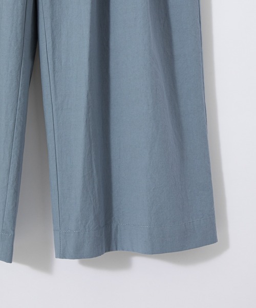 CIAOPANIC（チャオパニック）の「ハイウエストタックワイドパンツ（その他パンツ・レディース・ブラック/サックスブルー・SMALL/MEDIUM）」の4枚目の写真