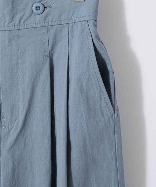 CIAOPANIC（チャオパニック）の「ハイウエストタックワイドパンツ（その他パンツ・レディース・ブラック/サックスブルー・SMALL/MEDIUM）」の12枚目の写真