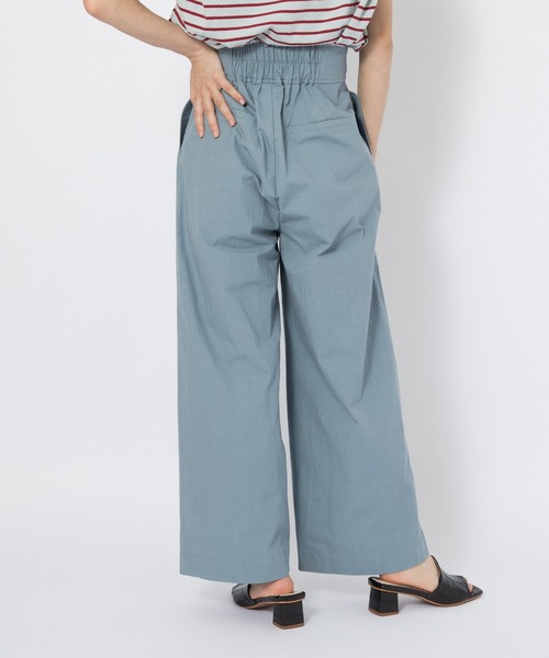 CIAOPANIC（チャオパニック）の「ハイウエストタックワイドパンツ（その他パンツ・レディース・ブラック/サックスブルー・SMALL/MEDIUM）」の5枚目の写真