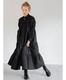 Ayla | tierd shirt onepiece(シャツワンピース)