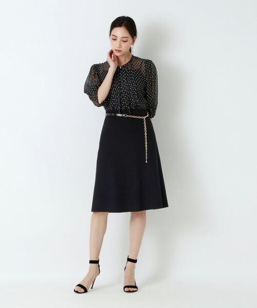 EPOCA（エポカ）の「レザーチェーンコンビベルト（ベルト）」 - WEAR