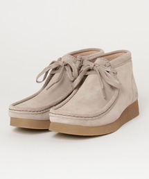 CLARKS ベージュ スエード モカシン W WALLACRAFT BEE 26173498（モカシン/デッキシューズ）｜Clarks