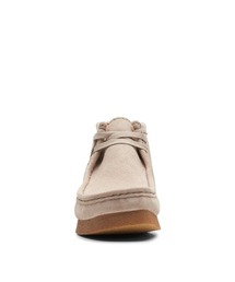 CLARKS ベージュ スエード モカシン Clarks（クラークス）の「Wallabee 2 / メンズ ワラビー2