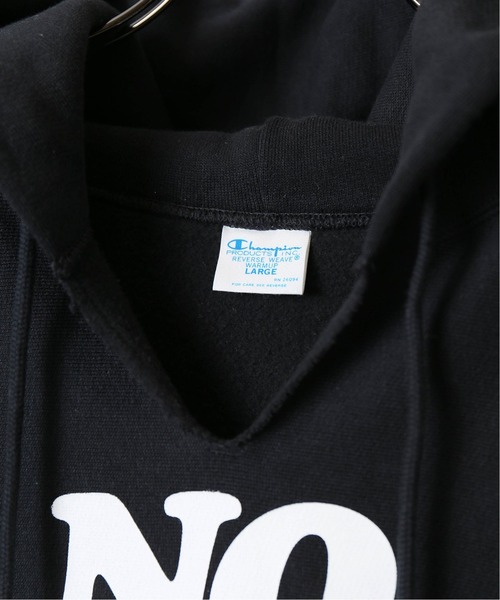 Champion(チャンピオン)の「【CHAMPION /チャンピオン】Reverse Weave ブロークンネックパーカー(パーカー・メンズ・ブラック/ネイビー/グレー/ナチュラル・MEDIUM/LARGE/X-LARGE)」の13枚目の写真