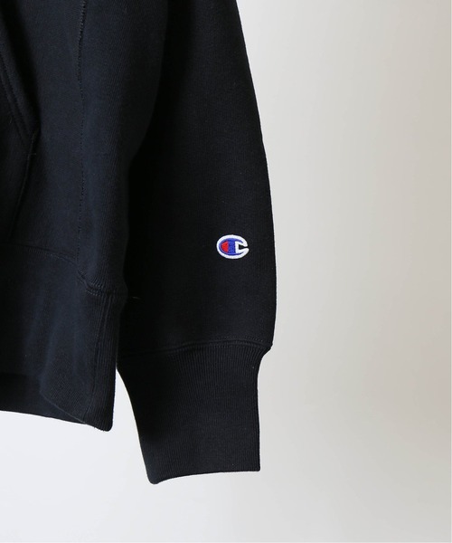 Champion(チャンピオン)の「【CHAMPION /チャンピオン】Reverse Weave ブロークンネックパーカー(パーカー・メンズ・ブラック/ネイビー/グレー/ナチュラル・MEDIUM/LARGE/X-LARGE)」の15枚目の写真
