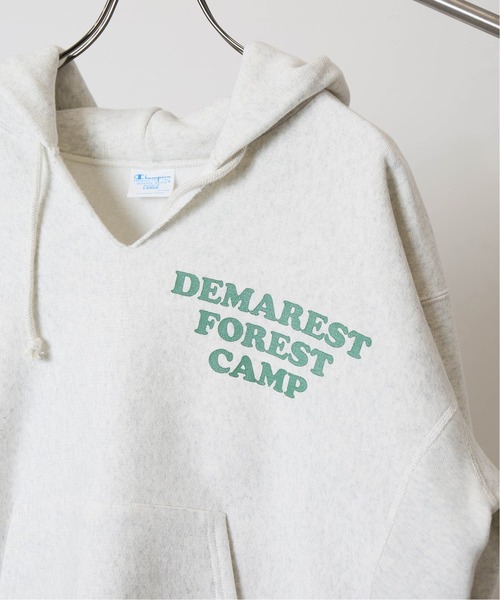 Champion(チャンピオン)の「【CHAMPION /チャンピオン】Reverse Weave ブロークンネックパーカー(パーカー・メンズ・ブラック/ネイビー/グレー/ナチュラル・MEDIUM/LARGE/X-LARGE)」の17枚目の写真