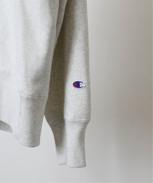 Champion(チャンピオン)の「【CHAMPION /チャンピオン】Reverse Weave ブロークンネックパーカー(パーカー・メンズ・ブラック/ネイビー/グレー/ナチュラル・MEDIUM/LARGE/X-LARGE)」の20枚目の写真
