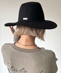 BLONDEY | ウールつば広ハット(ハット)
