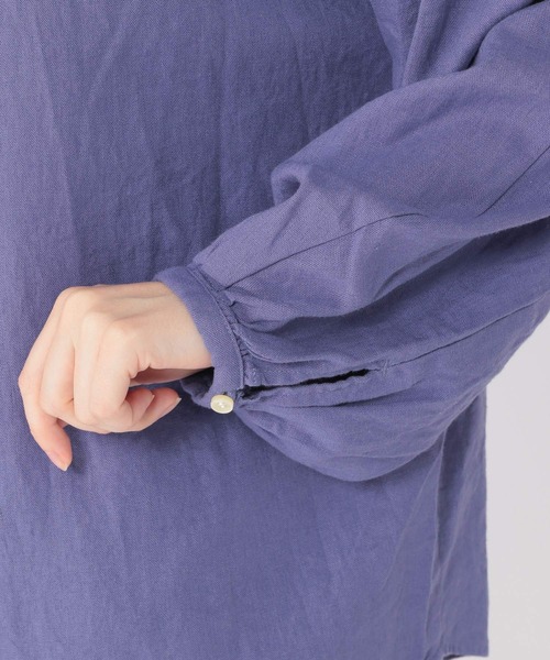 studio CLIP（スタディオクリップ）の「サラサラ快適ギャザーブラウス（シャツ/ブラウス・レディース・サックスブルー/ピンク/その他1/その他2・FREE）」の21枚目の写真