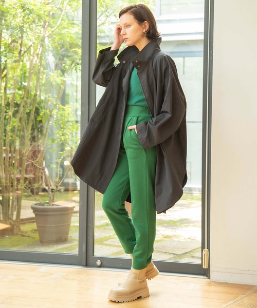 ANT（アント）の「セブンスリーブリブニット【ANT】（ニット/セーター・レディース・ブラック/グリーン/アイボリー/マスタード・FREE）」の19枚目の写真