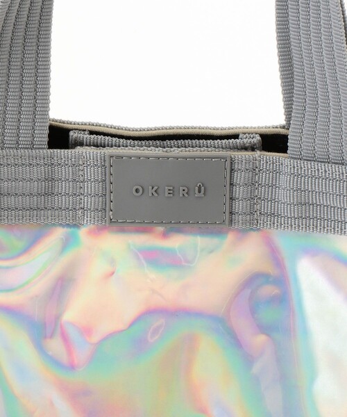 FREAK'S STORE(フリークスストア)の「OKERU/オケル ITKNT-1ミニトート(トートバッグ・レディース・シルバー・ONE SIZE)」の2枚目の写真