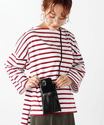 YAHKI | 【YAHKI / ヤーキ】W FACE フリンジミニポシェット(ショルダーバッグ)