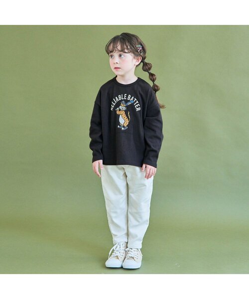 BREEZE(ブリーズ)の「WEB限定 プリントロンT(Tシャツ/カットソー・キッズ・グリーン/ピンク/ブラック・100/110/90/120/130/140/80)」の14枚目の写真