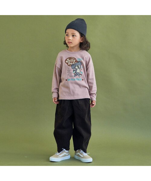 BREEZE(ブリーズ)の「WEB限定 プリントロンT(Tシャツ/カットソー・キッズ・グリーン/ピンク/ブラック・100/110/90/120/130/140/80)」の19枚目の写真