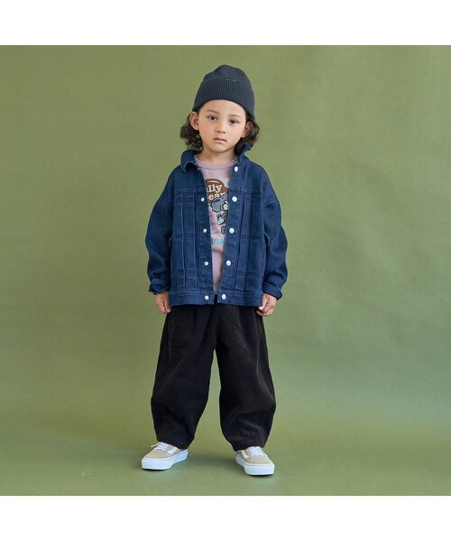 BREEZE(ブリーズ)の「WEB限定 プリントロンT(Tシャツ/カットソー・キッズ・グリーン/ピンク/ブラック・100/110/90/120/130/140/80)」の21枚目の写真