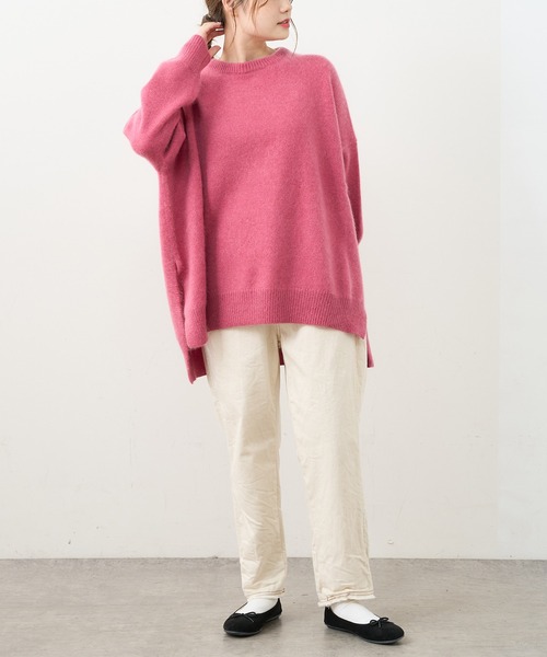 PUAL CE CIN（ピュアルセシン）の「オーガニックデニムパンツ（デニムパンツ・レディース・ブラック/グレー/インディゴブルー/ナチュラル・FREE）」の10枚目の写真