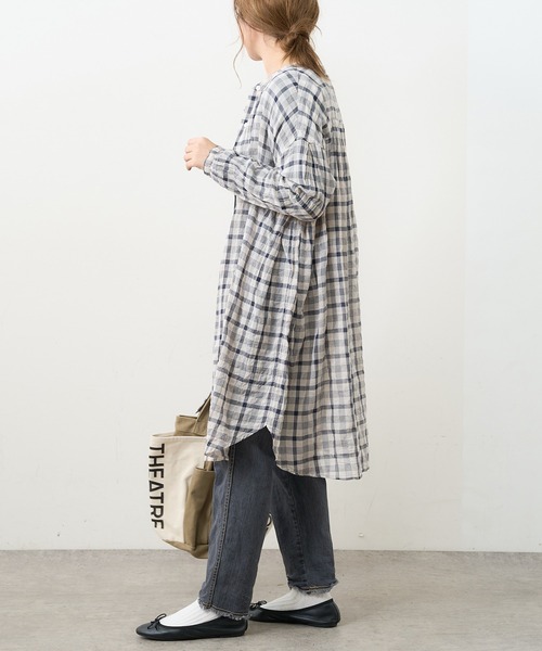 PUAL CE CIN（ピュアルセシン）の「オーガニックデニムパンツ（デニムパンツ・レディース・ブラック/グレー/インディゴブルー/ナチュラル・FREE）」の19枚目の写真