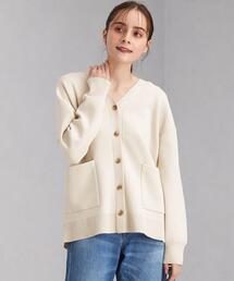 green label relaxing | スムース パッチ カーディガン -ウォッシャブル-(カーディガン/ボレロ)