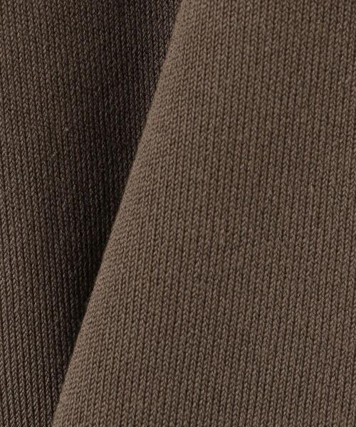 green label relaxing（グリーンレーベルリラクシング）の「スムース パッチ カーディガン -ウォッシャブル-（カーディガン/ボレロ・レディース・パープル/ナチュラル/モカ・FREE）」の10枚目の写真