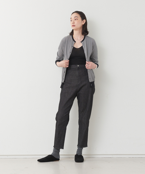 collex（コレックス）の「【Maglificio Mare/マグィリフィシオ マーレ】リブタンクトップ（タンクトップ・レディース・オフホワイト/グレー/ブラック・フリー）」の6枚目の写真