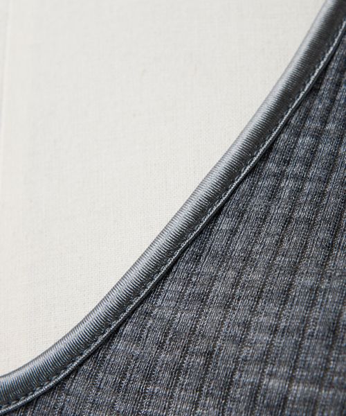 collex（コレックス）の「【Maglificio Mare/マグィリフィシオ マーレ】リブタンクトップ（タンクトップ・レディース・オフホワイト/グレー/ブラック・フリー）」の14枚目の写真