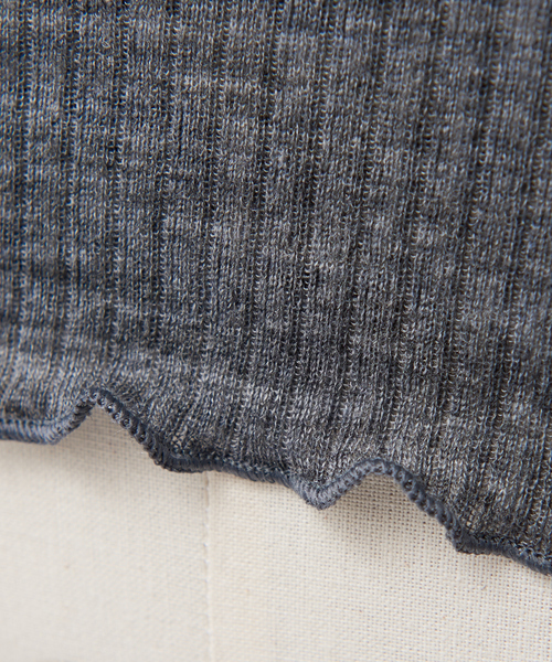 collex（コレックス）の「【Maglificio Mare/マグィリフィシオ マーレ】リブタンクトップ（タンクトップ・レディース・オフホワイト/グレー/ブラック・フリー）」の15枚目の写真