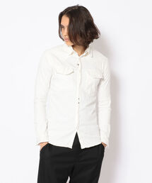 FranCisT_MOR.K.S. | FranCisT_MOR.K.S./フランシスト モークス/HITENSION STRETCH DENIM WIRED HOOK SHIRT(シャツ/ブラウス)