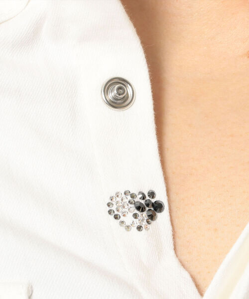 FranCisT_MOR.K.S.（フランシストモークス）の「FranCisT_MOR.K.S./フランシスト モークス/HITENSION STRETCH DENIM WIRED HOOK SHIRT（シャツ/ブラウス・メンズ・オフホワイト/オリーブ・3/2/4）」の16枚目の写真