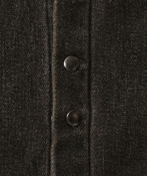 FranCisT_MOR.K.S.（フランシストモークス）の「FranCisT_MOR.K.S./フランシスト モークス/HITENSION STRETCH DENIM WIRED HOOK SHIRT（シャツ/ブラウス・メンズ・オフホワイト/オリーブ・3/2/4）」の17枚目の写真